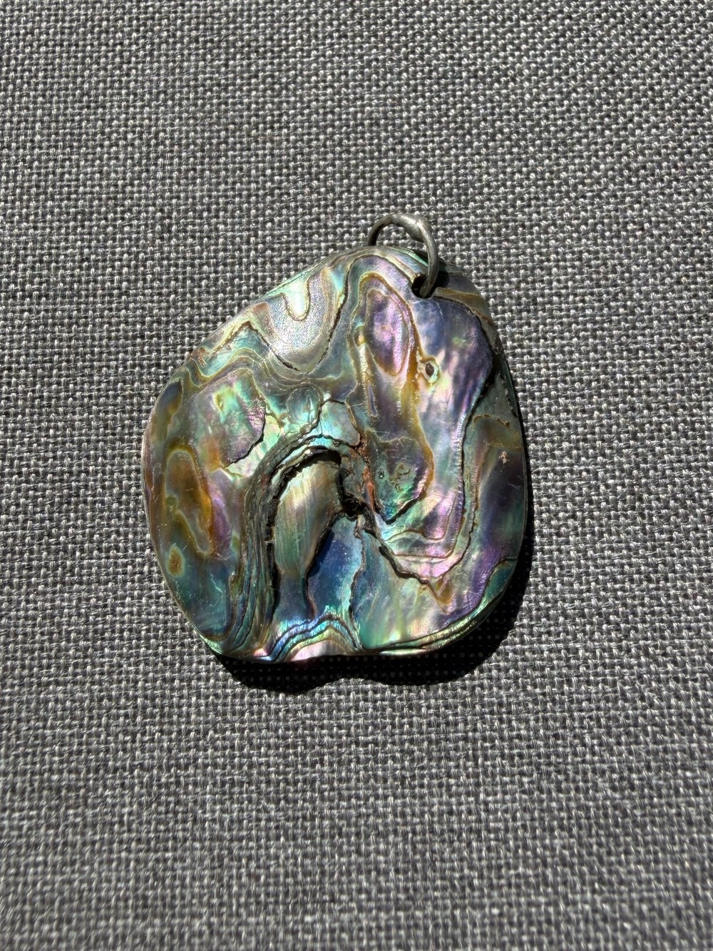 Abalone shell pendant